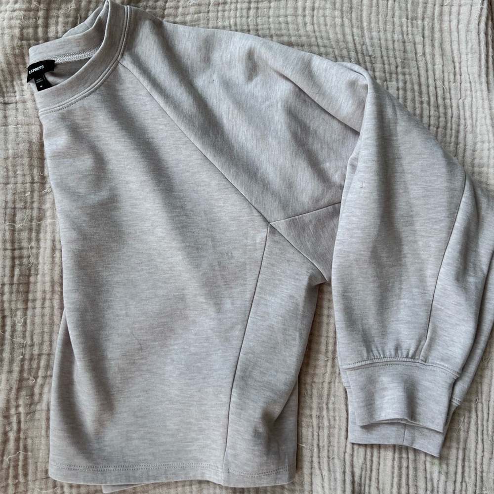 Express cropped sweater